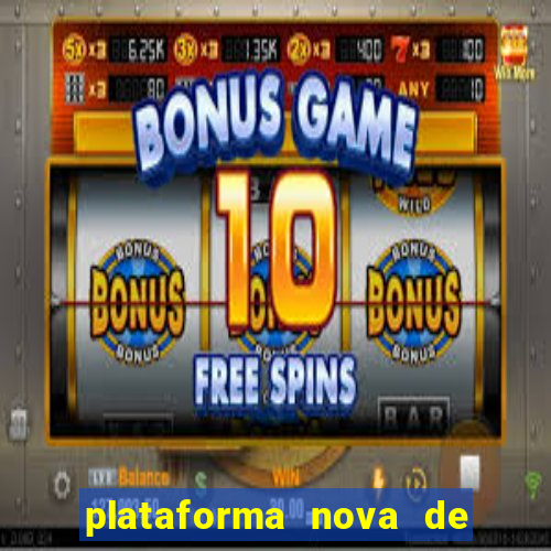 plataforma nova de 3 reais